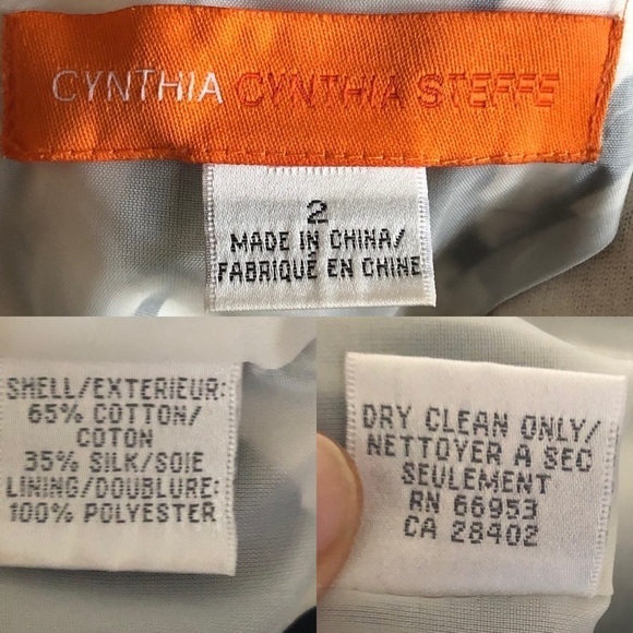 Cynthia Steffe Black & White Tie Front Dress, 2 - Picture 8 of 8